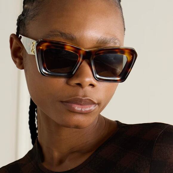 NEW!!! LOEWE Sunglasses LW40145F 52A Authentic - Picture 3 of 12